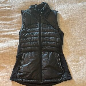 Women's Black Puffer Vest size 6